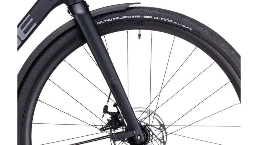 Vélo de Voyage Cube Nuroad Pro FE Shimano GRX Mix 2023 Vélo de Voyage Cube Nuroad Pro FE Shimano GRX Mix 2023