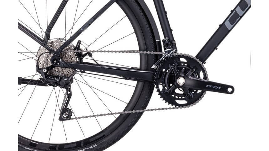 Vélo de Voyage Cube Nuroad Pro FE Shimano GRX Mix 2023 Vélo de Voyage Cube Nuroad Pro FE Shimano GRX Mix 2023