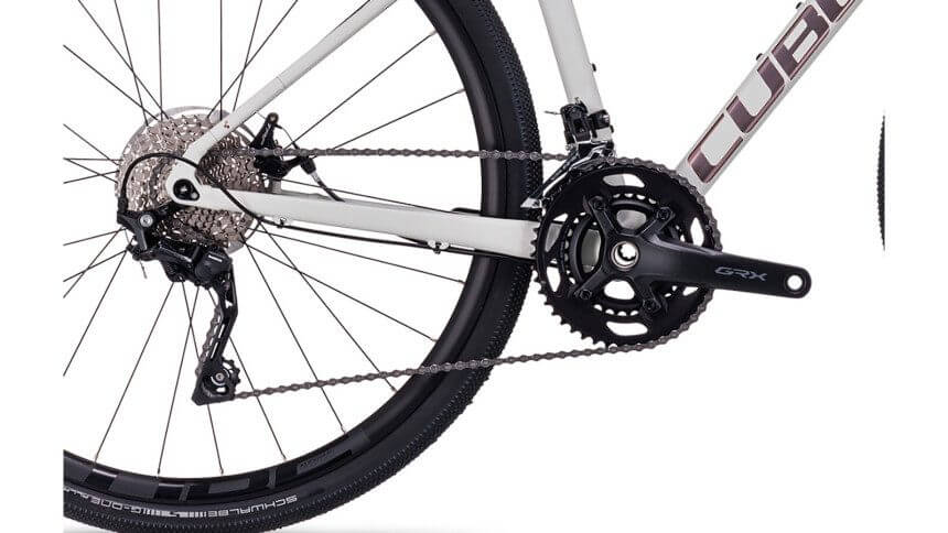 Vélo de Gravel Cube Nuroad WS Shimano GRX Femme 2023 Vélo de Gravel Cube Nuroad WS Shimano GRX Femme 2023