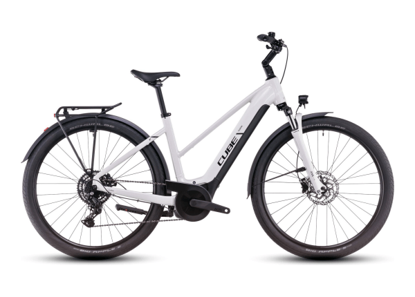 Vélo de Voyage Électrique Cube Touring Hybrid One 625 Trapeze Shimano Cues 2025