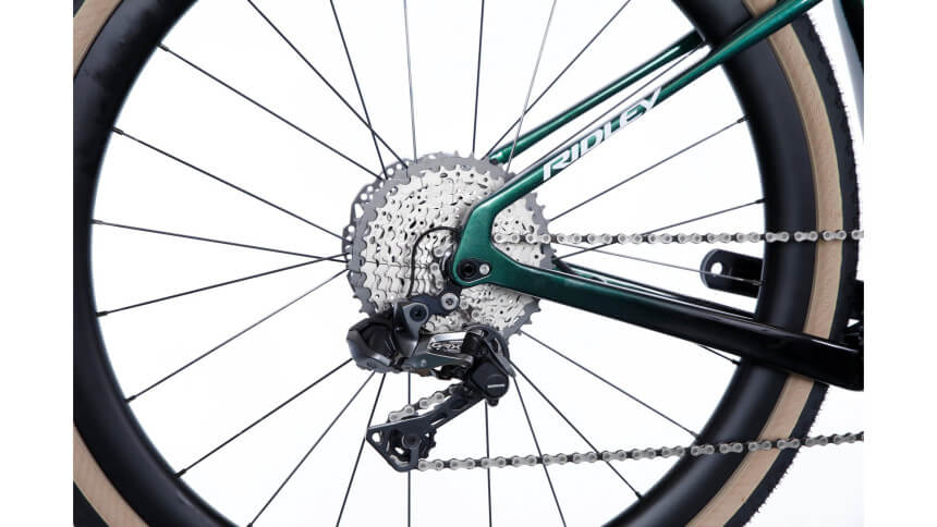 Vélo de Gravel Ridley Kanzo Adventure Shimano GRX Di2 2023 Vélo de Gravel Ridley Kanzo Adventure Shimano GRX Di2 2023